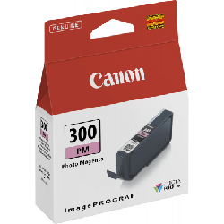 Canon PFI-300PM Magenta photo - Cartouche d'encre Canon d'origine (4198C001AA)