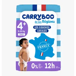 Carryboo Couches de nos Régions - 4+ (9-20kg) - 42 Unités