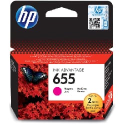Cartouche d'encre Originale HP 655 / Magenta