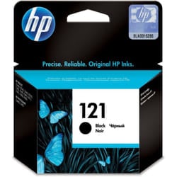 Cartouche jet d'encre HP original CC640HE pour HP 121 - Noir