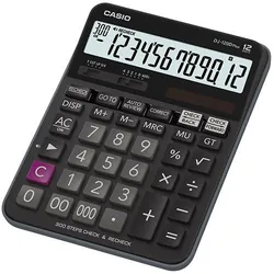Casio DJ-120D Plus calculatrice Bureau Calculatrice basique Noir
