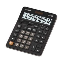Casio GX-12B calculatrice Bureau Calculatrice basique Noir