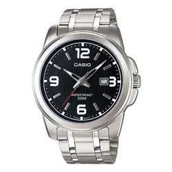 Casio MTP-1314D-1AVDF montre Montre bracelet Mâle Quartz Acier inoxydable