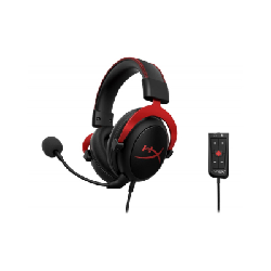 Casque De jeu HyperX Cloud II noir rouge (4P5M0AA)