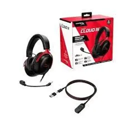 Casque Gaming Cloud III - Noir/Rouge