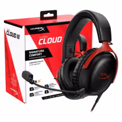 Casque Gaming Cloud III - Noir/Rouge - Vue supplémentaire 2