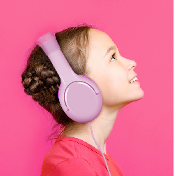 Celly KidsBeat Écouteurs Avec fil Arceau Musique Rose