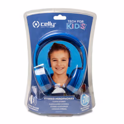 Celly KidsBeat Écouteurs Avec fil Arceau Bleu - Vue supplémentaire 6