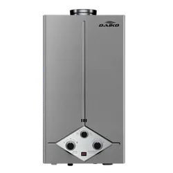 Chauffe eau à gaz automatique 10L Écran LED d'affichage