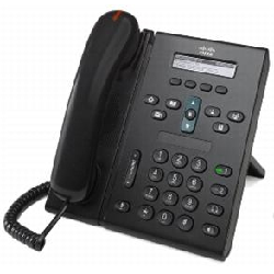 Cisco Unified IP Phone 6921, Standard Handset Noir