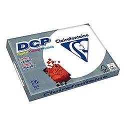 Clairefontaine DCP papier jet d'encre A4 (210x297 mm) Satin 250 feuilles Blanc