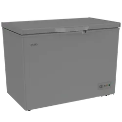 Congélateur Dark silver mode combiné réfrigérateur 380