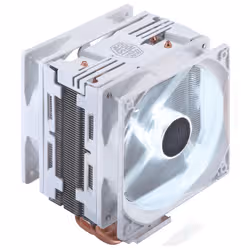 Cooler Master Hyper 212 LED Turbo White Edition Processeur Refroidisseur d'air 12 cm Argent, Blanc - Vue supplémentaire 2