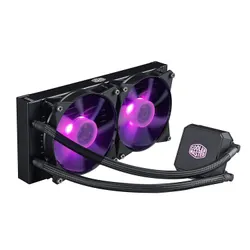 Cooler Master MasterLiquid LC240l RGB Processeur Refroidisseur de liquide tout-en-un 12 cm Noir