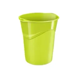 Corbeille à papier CEP Gloss 280 G - 14 litres Vert Anis