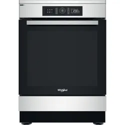 Cuisinière Whirlpool électrique 4feux induction Four électrique WS68IB8ACX/FR