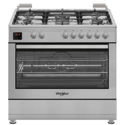 Cuisiniere Whirlpool WM9GC6DCX/JM 5 Feux 90CM Avec AFF Inox