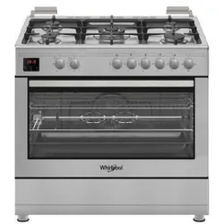 Cuisiniere Whirlpool WM9GC6DCX/JM 5 Feux 90CM Avec AFF Inox