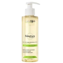 Curaskin Sebocure Gel Nettoyant Seboregulateur Peau Grasse 200ml