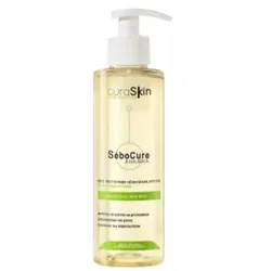 Curaskin Sebocure Gel Nettoyant Seboregulateur Peau Grasse 200ml