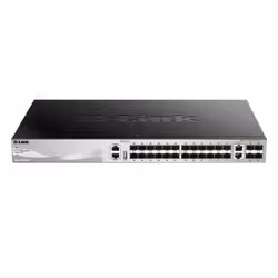 D-Link DGS-3130-30S commutateur réseau Géré L3 Noir, Gris - Vue supplémentaire 2