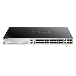 D-Link DGS-3130-30S commutateur réseau Géré L3 Noir, Gris