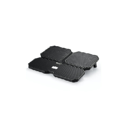 DeepCool Multi Core X6 système de refroidissement pour ordinateurs portables 39,6 cm (15.6") 1300 tr/min Noir