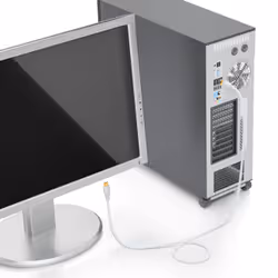deleyCON MK3477 câble HDMI 9 m HDMI Type A (Standard) Blanc - Vue supplémentaire 4