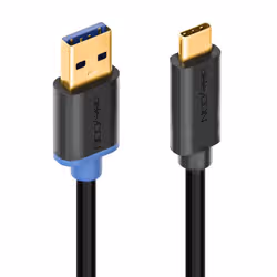 deleyCON USB 3.0 Cable - A/C, 1.5m câble USB USB 3.2 Gen 1 (3.1 Gen 1) 1,5 m USB A USB C Noir - Vue supplémentaire 3