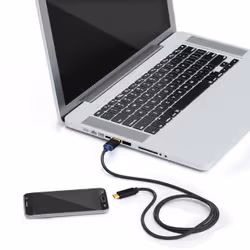 deleyCON USB 3.0 Cable - A/C, 1.5m câble USB USB 3.2 Gen 1 (3.1 Gen 1) 1,5 m USB A USB C Noir - Vue supplémentaire 6