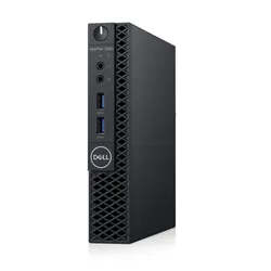 DELL OptiPlex 3060 i3-8100T mini PC Intel® Core™ i3 4 Go 500 Go HDD Ubuntu Linux Noir