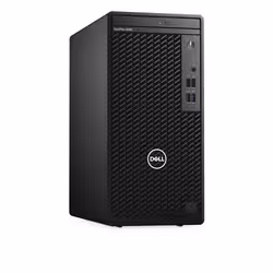 DELL OptiPlex 3080 i3-10100 Tower Intel® Core™ i3 8 Go 256 Go SSD Ubuntu Linux PC Noir - Vue supplémentaire 3