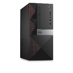 DELL Vostro 3668 i5-7400 Mini Tower 4 Go 1000 Go HDD Ubuntu Linux PC Noir