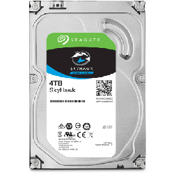 Disque dur interne 3.5" Seagate Skyhawk 4To pour les systèmes de vidéosurveillance et de sécurité (ST4000VX0013)