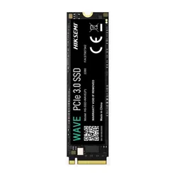 Disque Dur interne SSD Hiksemi Wave(P) M.2 2280 PCIe 3.0 NVMe 256 Go (HS-SSD-WAVE-P-256G)