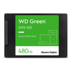 Disque dur interne SSD WD Green SATA 2.5" 3D NAND 480 Go (WDS480G3G0A-00BJG0)