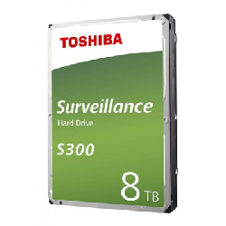 DISQUE DUR INTERNE TOSHIBA S300 SATA 3.5” 8TO (HDWT380)