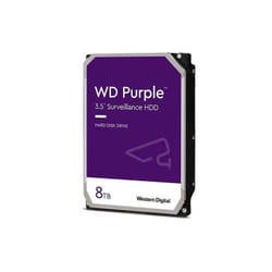 Disque Dur Interne WESTERN DIGITAL 8To 3.5" Pour Vidéo Surveillance (WD82PURX)