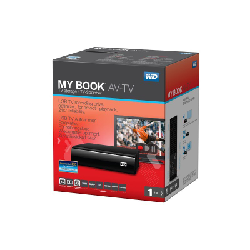 Disque Dur Western Digital 1To My Book AV-TV USB 3.0