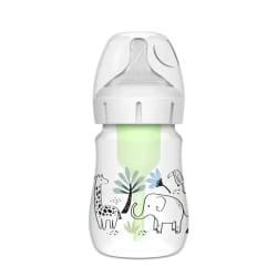 Dr. Brown's Biberon anti-coliques 150ml Col Large – Éléphant