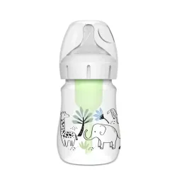 Dr. Brown's Biberon anti-coliques 150ml Col Large – Éléphant