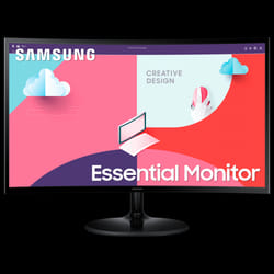 Écran 27" incurvé Samsung Essential Curved Monitor S3 (LS27C360EAMXZN)