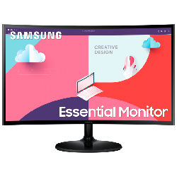 Écran 27" incurvé Samsung Essential Curved Monitor S3 (LS27C360EAMXZN)