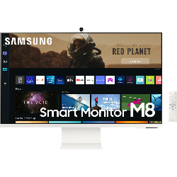 Écran SAMSUNG moniteur flat 32" SMART 4k 3840*2160 serie 8 Noir (LS32BM801UMXZN)
