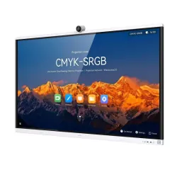 Écran tactile interactif Huawei IdeaHub S2 65" UHD 4K - Caméra, microphones et haut-parleurs