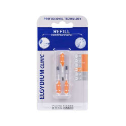 ELGYDIUM CLINIC RECHARGE REFILL ORANGE BROSSETTES INTERDENTAIRES