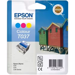 Epson Beach Huts Cartouche "Plage" - Encres QuickDry C, M, J - Vue supplémentaire 2