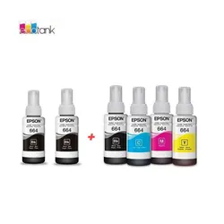 Epson Pack Bouteilles d'encre 664 + 2 NOIR