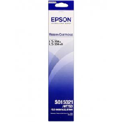 Epson SIDM Black Ribbon Cartridge for LQ-300/+/570/+/580/8xx (C13S015021BA) #7753