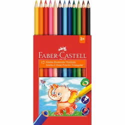 Faber-Castell 116501 crayon de couleur Multicolore 12 pièce(s) - Vue supplémentaire 2